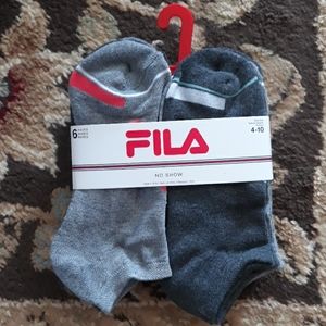 *Host Pick*FILA 6pk ladies no show socks